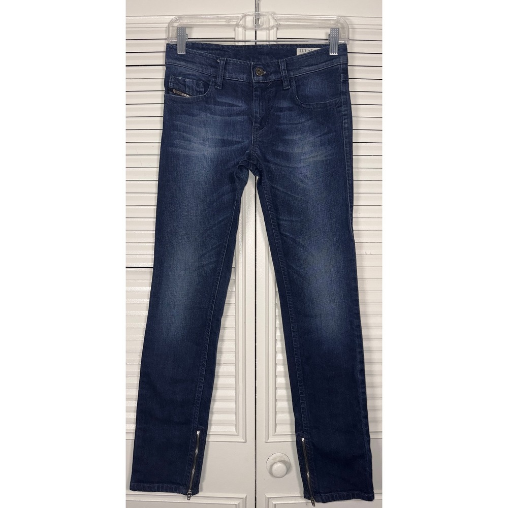 Diesel Zivy Stretch Zip Ankle Women's Skinny Jean‎ Size 24